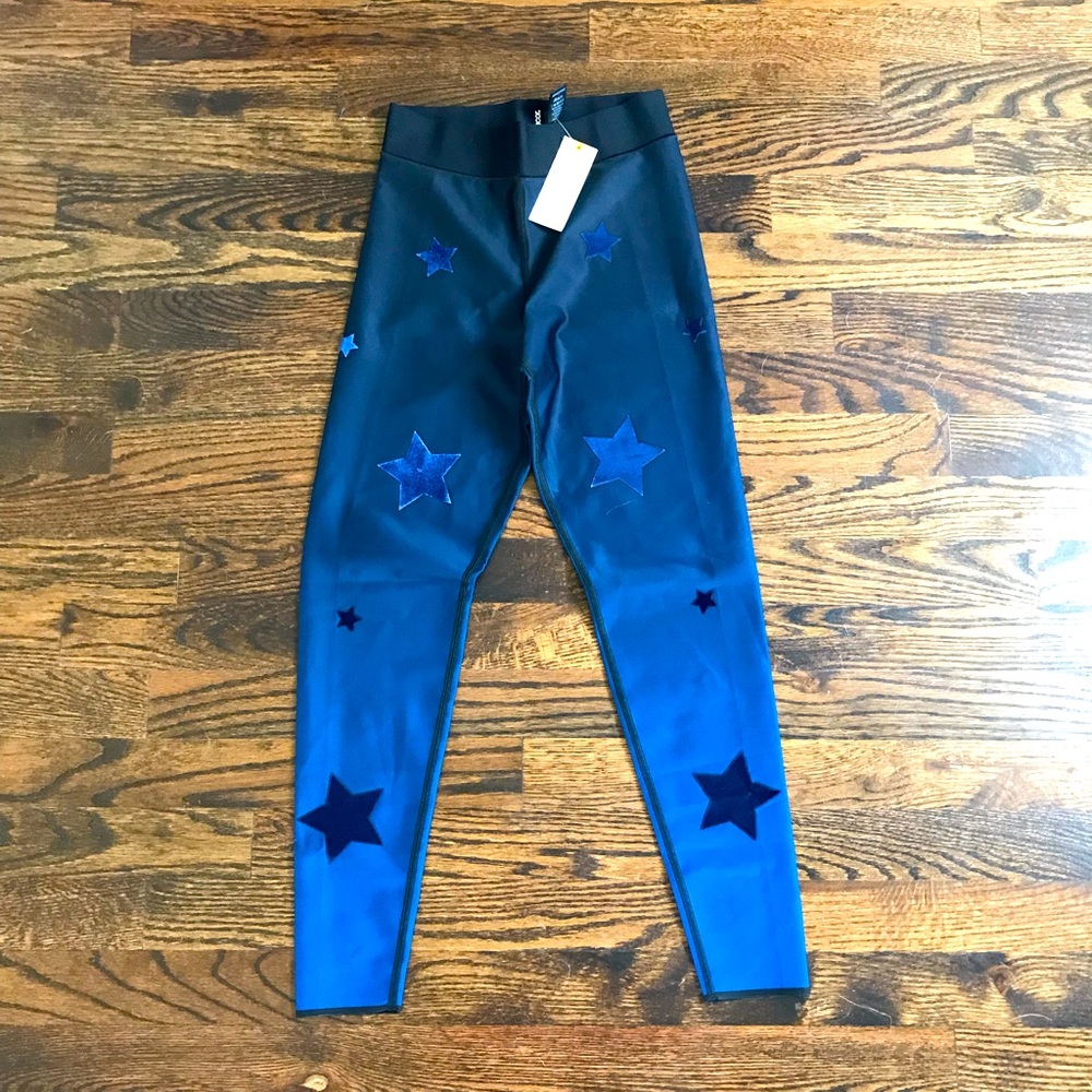 ULTRACOR x SOUL CYCLE ombré velvet star leggings